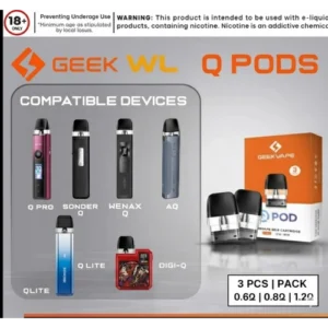GeekVape Wenax Q Replacement Pods
