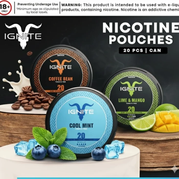 Ignite Nicotine Pouches Ignite Nicotine Pouches