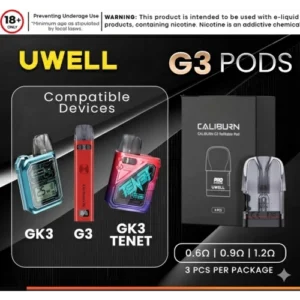 Uwell Caliburn G3 GK3 Cartridges 4-Pack
