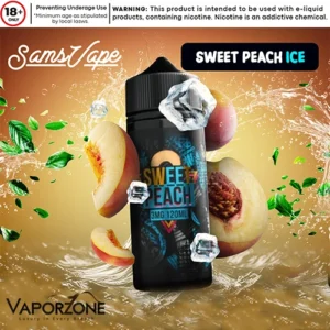 Sams Vape Sweet Peach Frozen E-Liquid