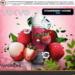 Tokyo Strawberry Litchi Iced E-Liquid 60ml