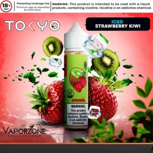Tokyo Strawberry Kiwi Iced E-Liquid 60ml