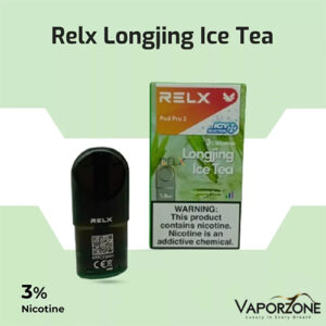 RELX Pod Pro 2 Longjing Ice Tea 3% - Premium Iced Green Tea UAE
