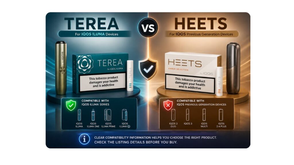 TEREA Authenticity Signals: What Clear Listings Should Show