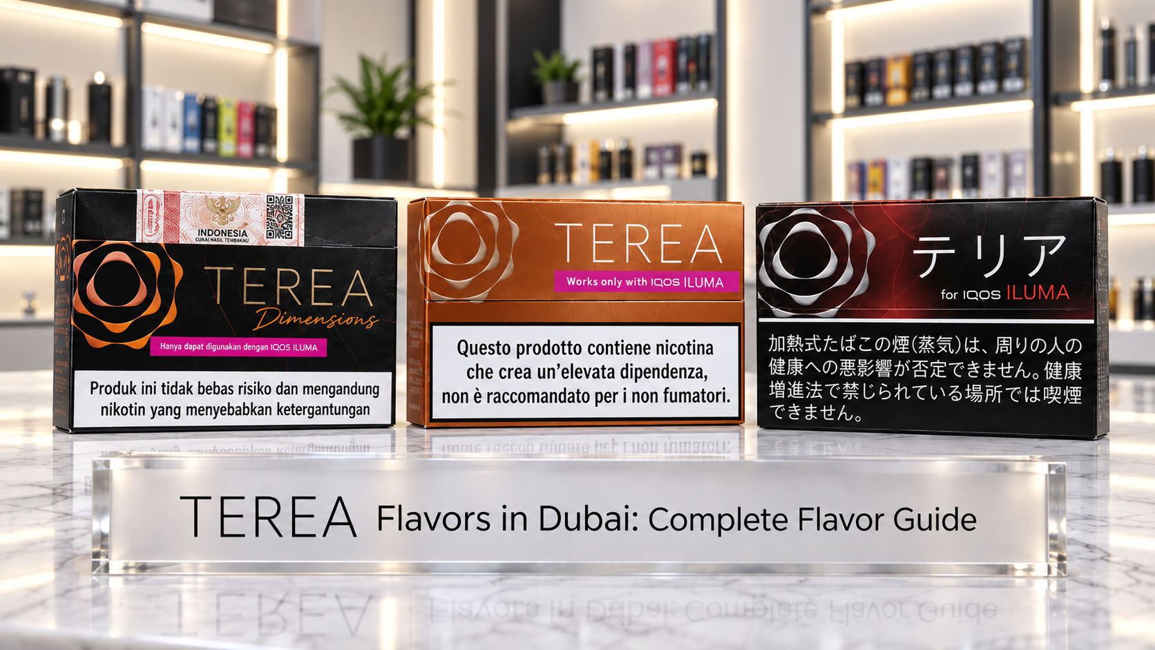 TEREA Flavors