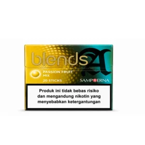 BLENDS A Passion Fruit Mix for IQOS BONDS UAE with passion fruit capsule and Indonesian clove