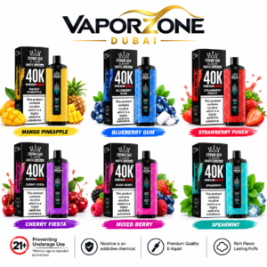 Al Fakher Crown Bar 40K MegaMax disposable vape flavors - Vapor Zone Dubai