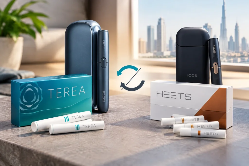 Is IQOS Better Than Cigarettes? An Honest Comparison for UAE Smokers 3 TEREA or HEETS